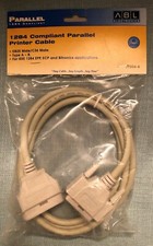 1284 Parallel Printer Cable -DB25 25-Pin Male to CN36 Centronics Male IEEE- 6 FT