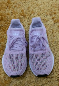 pink adidas swift run shoes