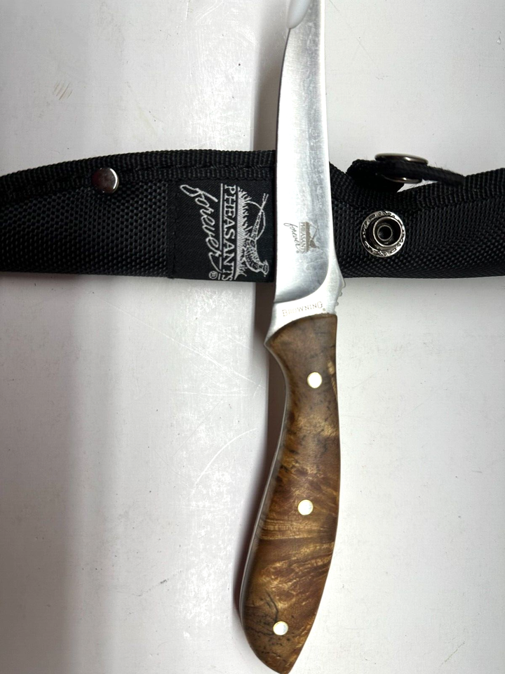 BROWNING MODEL 569 PHEASANTS FOREVER KNIFE eBay