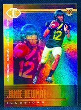 Jamie Newman RC 2021 Chronicles DraftPicks Illusions Bronze Holo Rookie Card#116