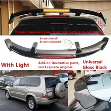 W Light Universal Fit For 2001-2006 Suzuki Xl-7 Rear Window Roof Spoiler Wing