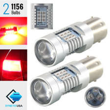 2x 1156 High Power 50w Projector Red Brakestoptailturn Signal Led Light Bulbs 2x 1156 High Power 50w Projector Red Brakestoptailturn Signal Led Light Bulbs