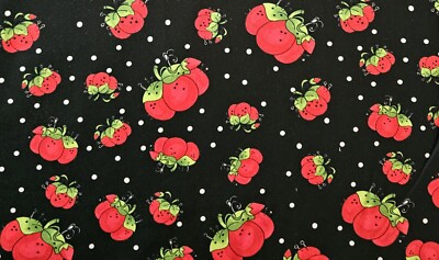 Loralie Designs - Pin Dots Black Quilting and Crafting Fabric - Pin Cushions 