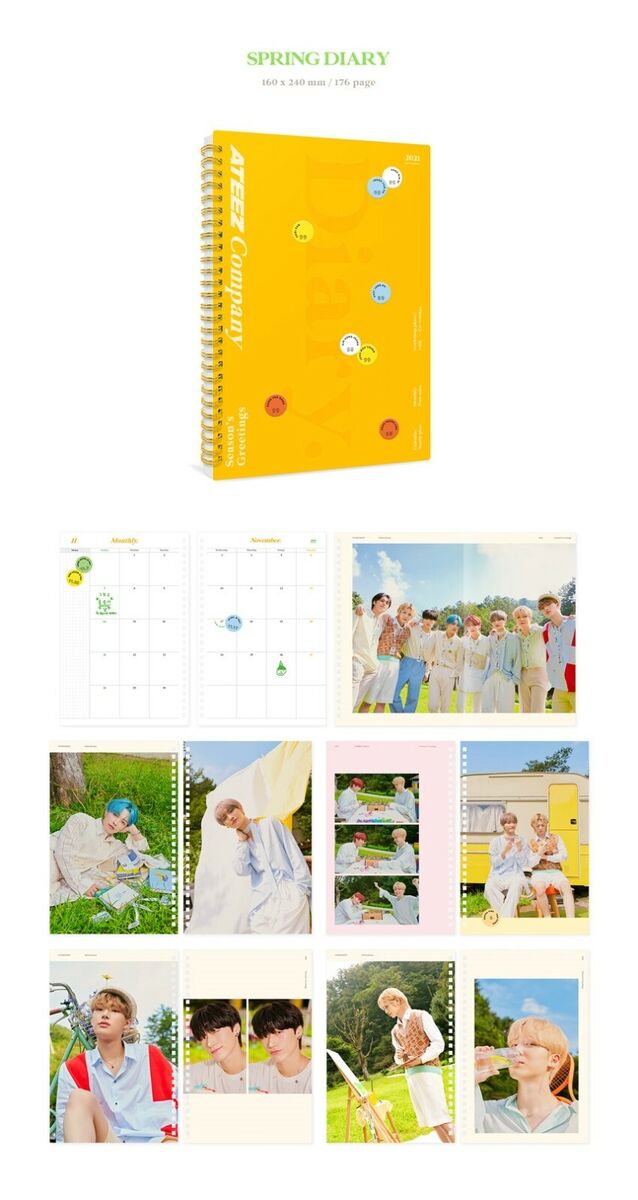 ATEEZ - 2021 SEASON'S GREETINGS (Limited Edition) K-Pop ATEEZ - 2021 SEASON'S GREETINGS (Limited Edition) K-Pop
