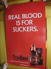 Tru Blood Poster True Real Blood Is For Suckers All Flavor No Bite