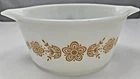 PYREX Butterfly Gold 1 1/2 Qt. Mixing Nesting Bowl #474 Vintage Made in USA