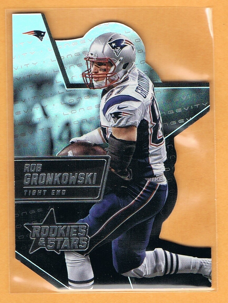 2015 Rookies & Stars Star Studded Rob Gronkowski #RSS20 Patriots Die Cut