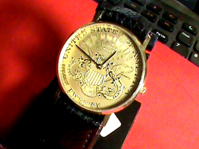 VINTAGE 9CT GOLD P.PEUGEOT $20 DIAL GENTS QUARTZ WATCH | eBay display picture 3