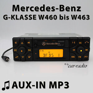 Mercedes AUDIO 10 BE3200 Aux - in MP3 W460-W463 Radio G-Class Cassette Radio RDS