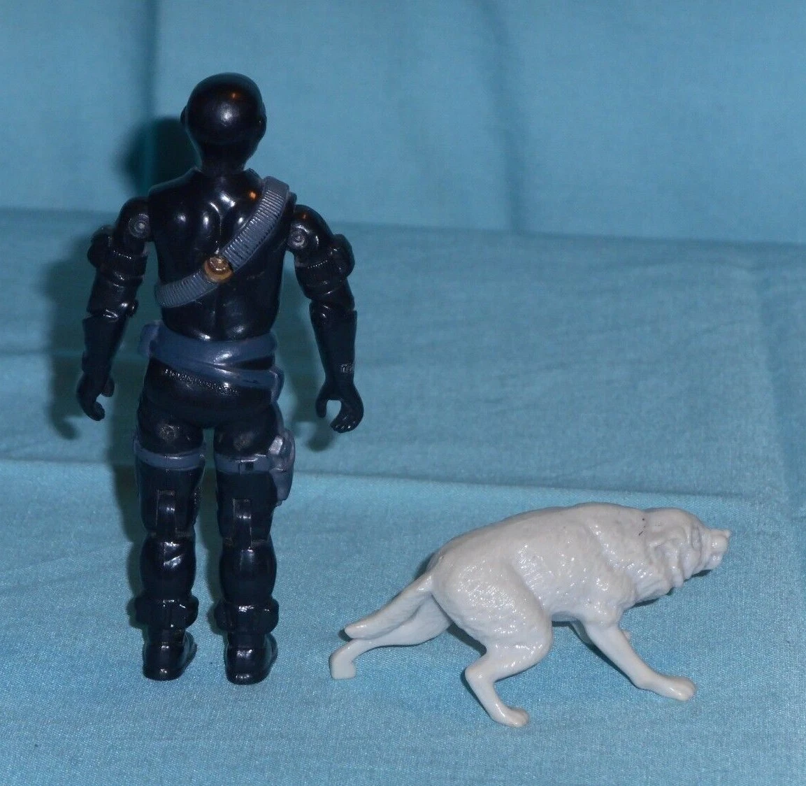 GI G.I. Joe gijoe 1985 SNAKE EYES with TIMBER wolf buddy only | eBay