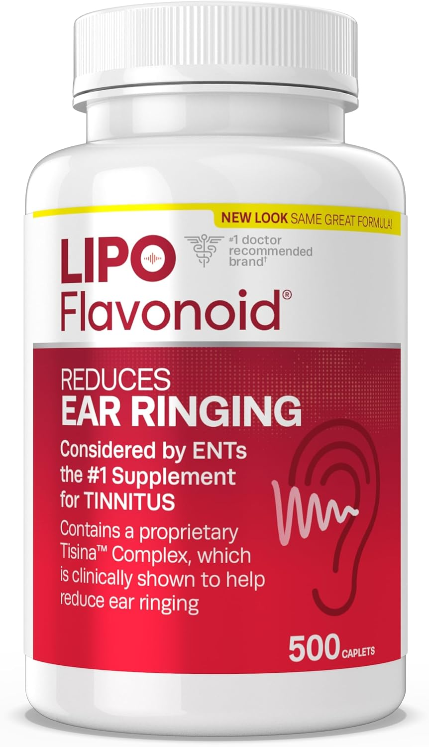 Lipo Flavonoid Plus, Tinnitus Relief for Ringing Ears, OTC Flavonoid