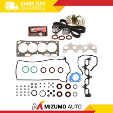 Head Gasket Set Timing Belt Kit Fit 95-98 Toyota Paseo Tercel 1.5 DOHC 16V 5EFE