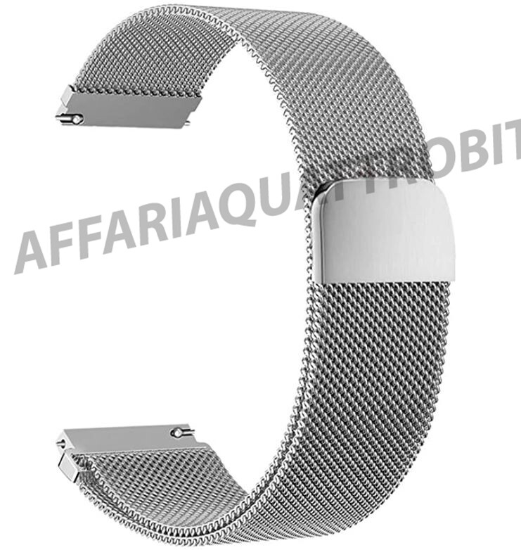 Cinturino Versa 2 Cinturino Milano In Metallo Per Fitbit Versa 2 - Chiusura Magnetica, Unisex, Taglia Regolabile Cinturino Metallo Milanese Fitbit Versa 2 Maglia Magnetica - Foto 3