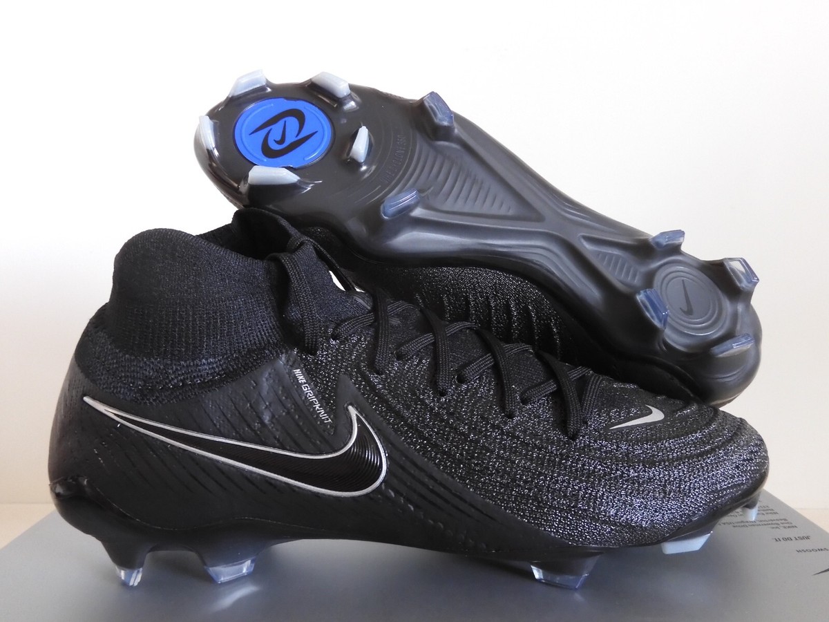 Nike Phantom Luna II Elite Fg Black-Black Mens Sz 9.5 [FJ2572-001