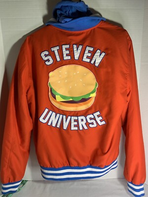 Steven Universe Varsity Bomber Jacket Cartoon Network Size S Authentic 