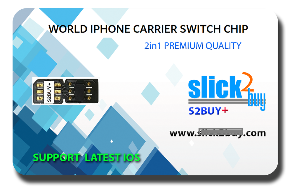 S2BUY+ 2024 NEW WORLD UNLOCK CHIP FOR IPHONE, ANY NEW MODELS IOS 17 & UP