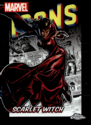 Marvel Topps Chrome - Marvel Icons - Scarlet Witch - MI-4