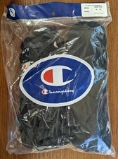  CHAMPION PACK OF 6 PAIR OF MENS ANKLE SOCKS BLACK  SIZE 6-12 NEW IN PACKAGE