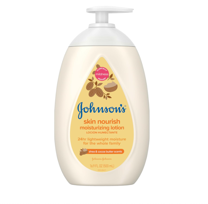Johnson'S Baby Skin Moisturizing Baby Lotionwith Shea & Cocoa Butter 16.9 Oz