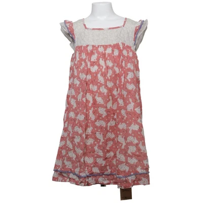 Mini Boden, Kleid, Größe: 140, Pink/Weiß, Baumwolle, Print, Mädchen #r5R - Bild 1 von 4