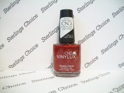 CND Vinylux Weekly Nail Polish #139 Red Baroness