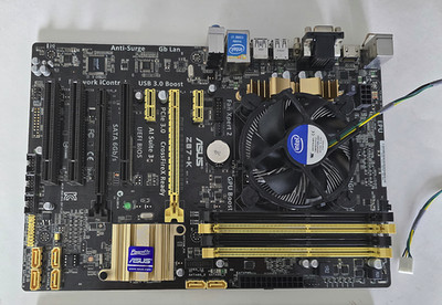 Asus Z87-K Mainboard Sockel LGA 1150 (ATX, inkl. 16GB Ram, i7 4770K  3,50GHz