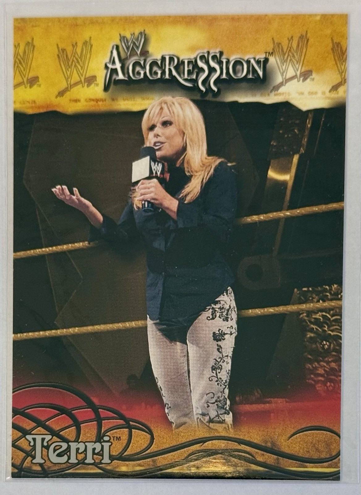 Terri 2003 Fleer Aggression WWE Card # 36