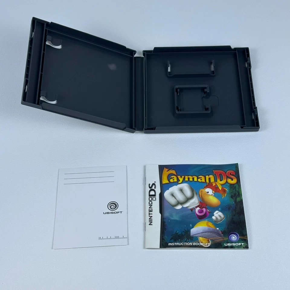 Rayman DS Box + Manual + Insert (No Game Cartridge) 2005 - Image 4 of 4