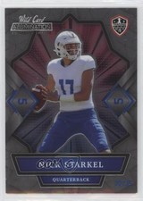 2021 Wild Card Alumination NIL Collegiate Edition 5 Stripe /35 Nick Starkel 1p5