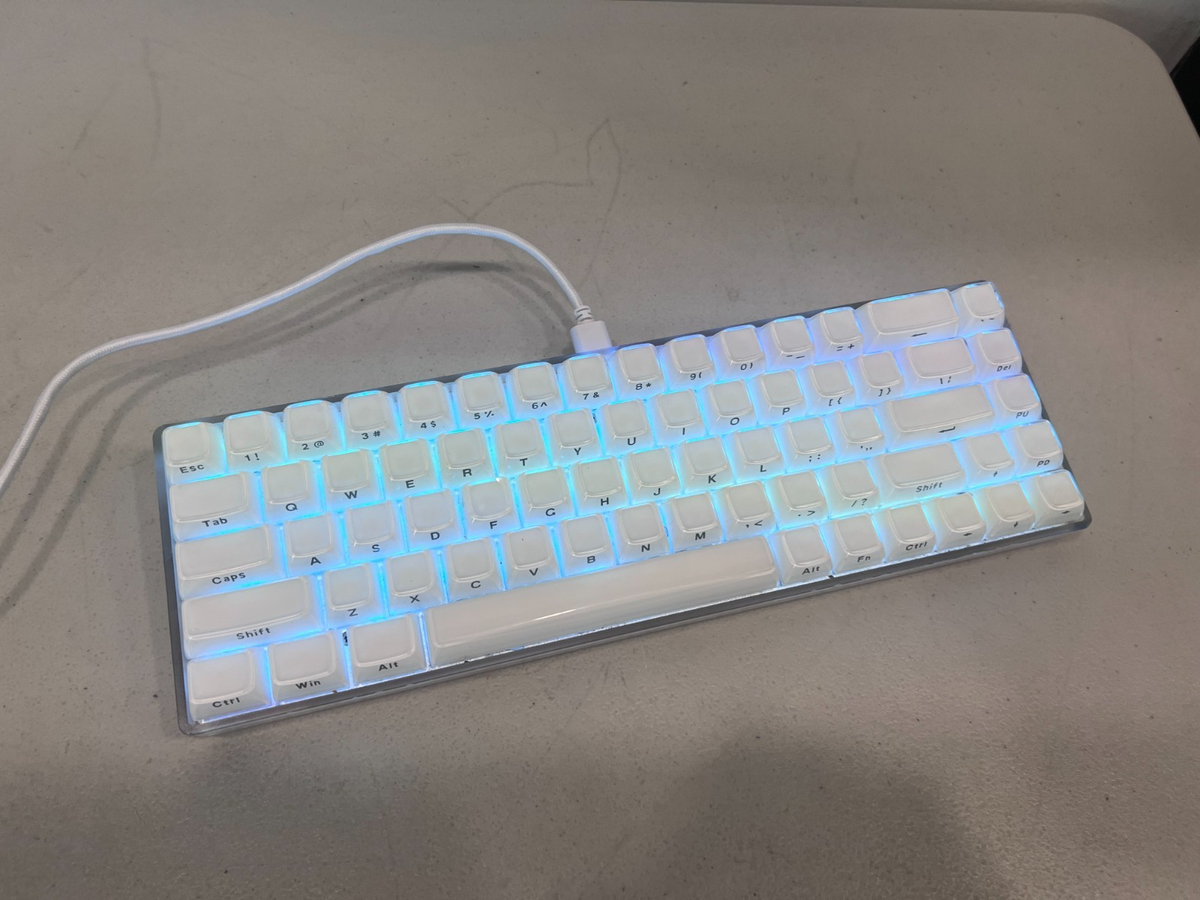 Higround Crystal Opal Basecamp 65% Mechanical Wired Gaming