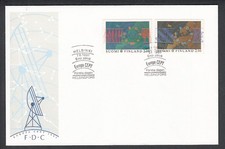 Finland First Day Cover FDC Yvert 1110/11 Europe CEPT Helsinki 1991