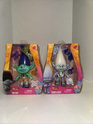 Trolls Guy Diamond and Branch 2016 Dreamworks Lot Of 2