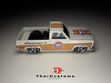 Chevy Silverado 1983 Hot Wheels como Gulf