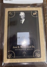 2025 Pieces of the Past Roaring Twenties John D. Rockefeller Sr R41 Writing