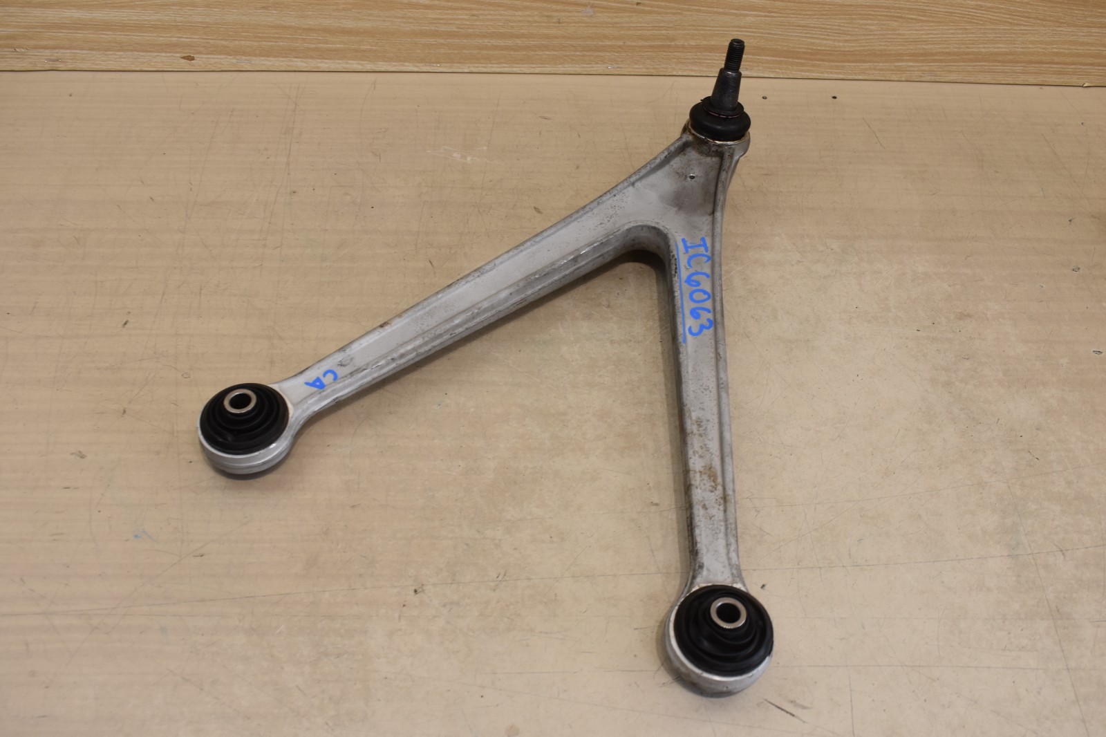04-06 PORSCHE CARRERA GT FRONT SUSPENSION LOWER CONTROL ARM GENUINE 98034115300