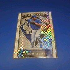 2022 Panini Chronicles - Crusade- Marcus Semien, Jays -#24 Building Blocks Prizm
