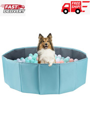 Dog Ball Pit, Ball Pit for Toddlers, Foldable Ball Pit for Dogs, Dog Ball Pit