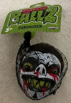 Pro Wrestling Tees Crate Danhausen Brawler Ballz WWE AEW ROH Ball Madball style