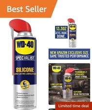 Superior Dry Silicone Lubricant - 13.3 OZ Can for Smooth Operation Efficiency