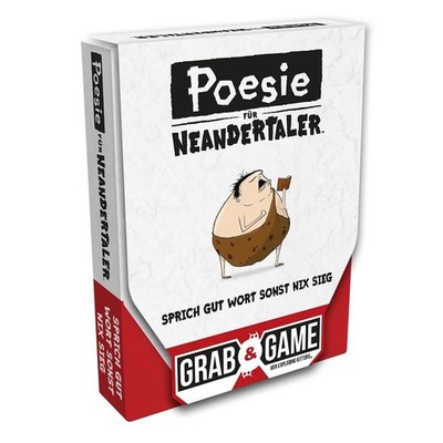 GW216a Poesie für Neandertaler: Grab & Game Neu & OVP