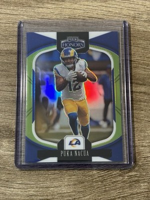 2025 Panini Honors Puka Nucua Green 2/5 Los Angeles Rams SSP