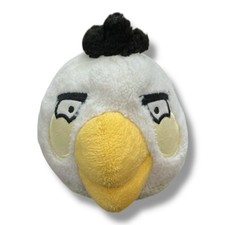 Matilda Angry Birds Plush White Bird Stuffed Animal 5" 2010 No Sound