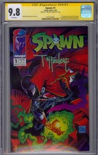 Spawn #1 1992 Image Comics CGC 9.8 SS Signed ...