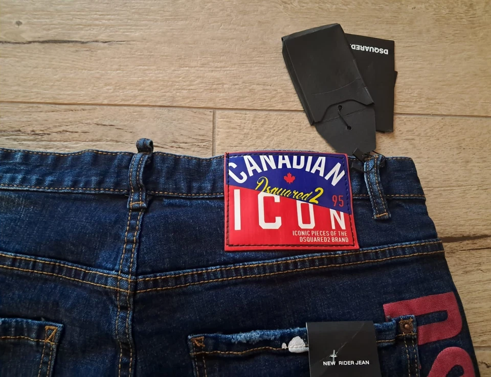 Canadian D2 Icon 95 Jeans Dsquared2 Taglia 52 - Imagen 3 de 4