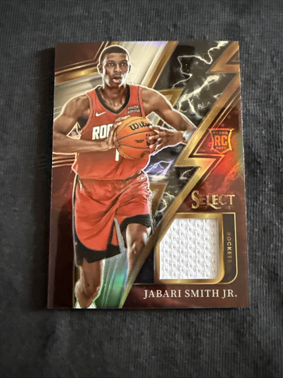 2022-23 Panini Select - Sparks Jabari Smith Jr. #S-JS (MEM, RC)