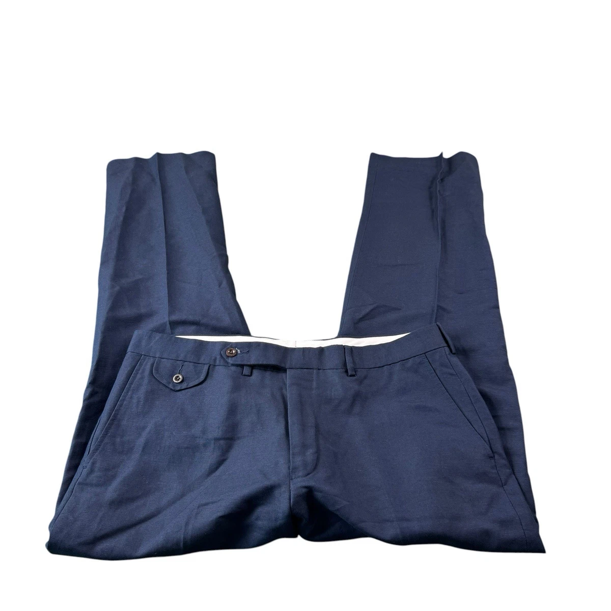 Polo Ralph Lauren Blue Linen Pants for Men for sale | eBay