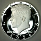 2024 S John F Kennedy .999 Silver PROOF Half Dollar Mint JFK 50 Cents Unc