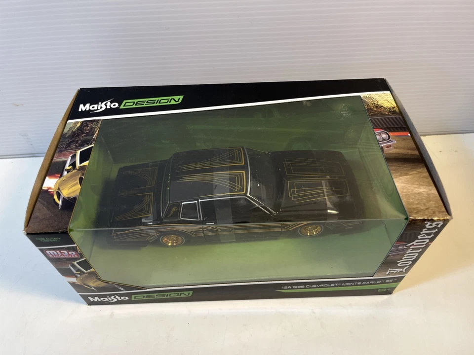 1986 Chevy Monte Carlo New In The Box Diecast Model in 1/24 Scale by Maisto - Image 2 of 4