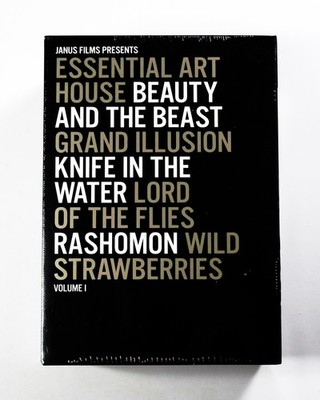 Janus Films Essential Art House: Vol. 1 Criterion 6 DVD-Box New/Sealed OOP