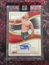 2023 Panini Immaculate UFC Ian Garry /99 Autograph #IC-IGR